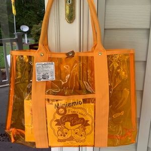 Chip & Dale clear tote bag authentic from …